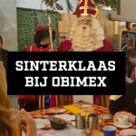 Sinterklaas bij Obimex en prijsuitreiking